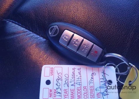 2010 Nissan Altima 2.5 S из США, поврежденный, VIN 1N4AL2AP7AN544427